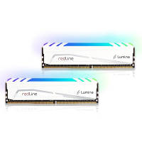 Модуль памяти для компьютера DDR4 16GB (2x8GB) 3600 MHz Redline Lumina RGB White Mushkin (MLB4C360JNNM8GX2) m