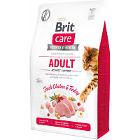 Сухой корм для кошек Brit Care Cat GF Adult Activity Support 2 кг (8595602540822) m