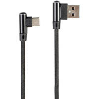 Дата кабель USB 2.0 AM to Type-C 1.0m 2.1A Cablexpert (CC-USB2J-AMLCML-1M) m