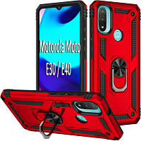 Чехол для мобильного телефона BeCover Military Motorola Moto E30 / E40 Red (708185) h