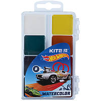 Краски акварельные Kite Hot Wheels HW21-065, 8 цветов