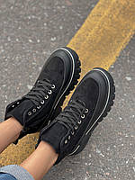 Жіночі черевики No Brand Кросівки Suede Black 36 w sale