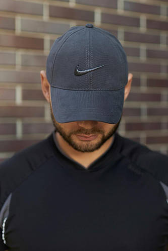 Кепка мужская Nike серая с серым лого ANI (ID#2181454825), цена: 479 ...