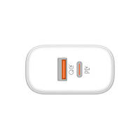 Зарядное устройство ColorWay Power Delivery Port PPS USB (Type-C PD+ USB QC3.0) (45W) white (CW-CHS042PD-WT) o