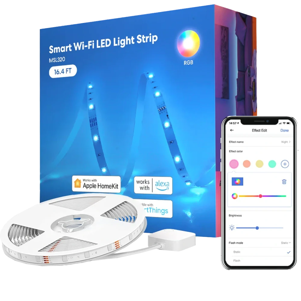 Світлодіодна стрічка Meross MSL320HK(EU)-10M, фото 1