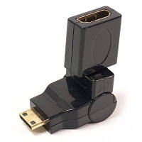 Переходник mini HDMI AM to HDMI AF PowerPlant (KD00AS1300) c