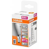 Лампочка Osram LED STAR Е14 5.5-40W 2700K+RGB 220V Р45 пульт ДУ (4058075430877) c