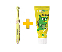 Комплект Betadent 0-3 лет (паста + щетка)