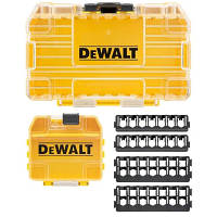 Ящик для інструментів DeWALT для біт системи TSTAK Tough Case S з футляром та касетами для біт 4 шт. (DT70801) m