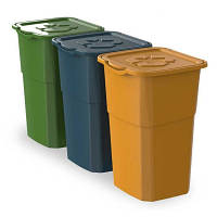 Контейнер для мусора DEA home Eco Набор для сортировки отходов 3 x 50 л (20033) m