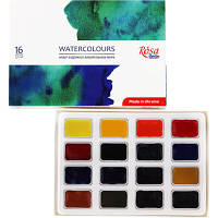 Акварельні фарби Rosa Studio 16 кольорів (4823098518044) m