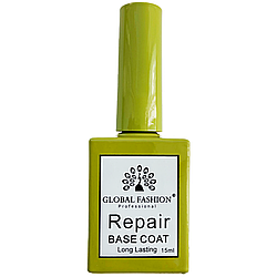 Каучукова база Global Fashion Repair Base Coat Long Lasting, 15 мл