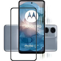 Стекло защитное BeCover Motorola Moto G24/G24 Power Black (710716) c