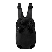 Рюкзак-переноска для кошек и собак SV сетчатая для путешествий M (3.5 кг) Черный (sv3791m)