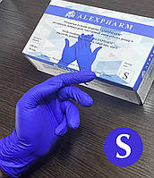 Перчатки нитриловые Alexpharm Cobalt размер S, 100 шт
