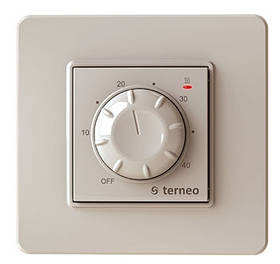 Терморегулятор для теплої підлоги terneo rtp Слонова кістка