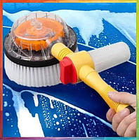 Обертова щітка насадка для шланга Water Blast Cleaner Roto Brush