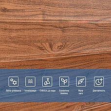 Самоклейна 3D панель під дерево 19600х700х3мм SW-00002223, фото 5