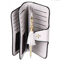 Клатч портмоне кошелек Baellerry N2341, кошелек женский маленький кожзаменитель. EG-911 Цвет: серый
