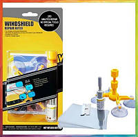 Полный набор для ремонта лобового стекла Sunroz Windshield Repair Kit