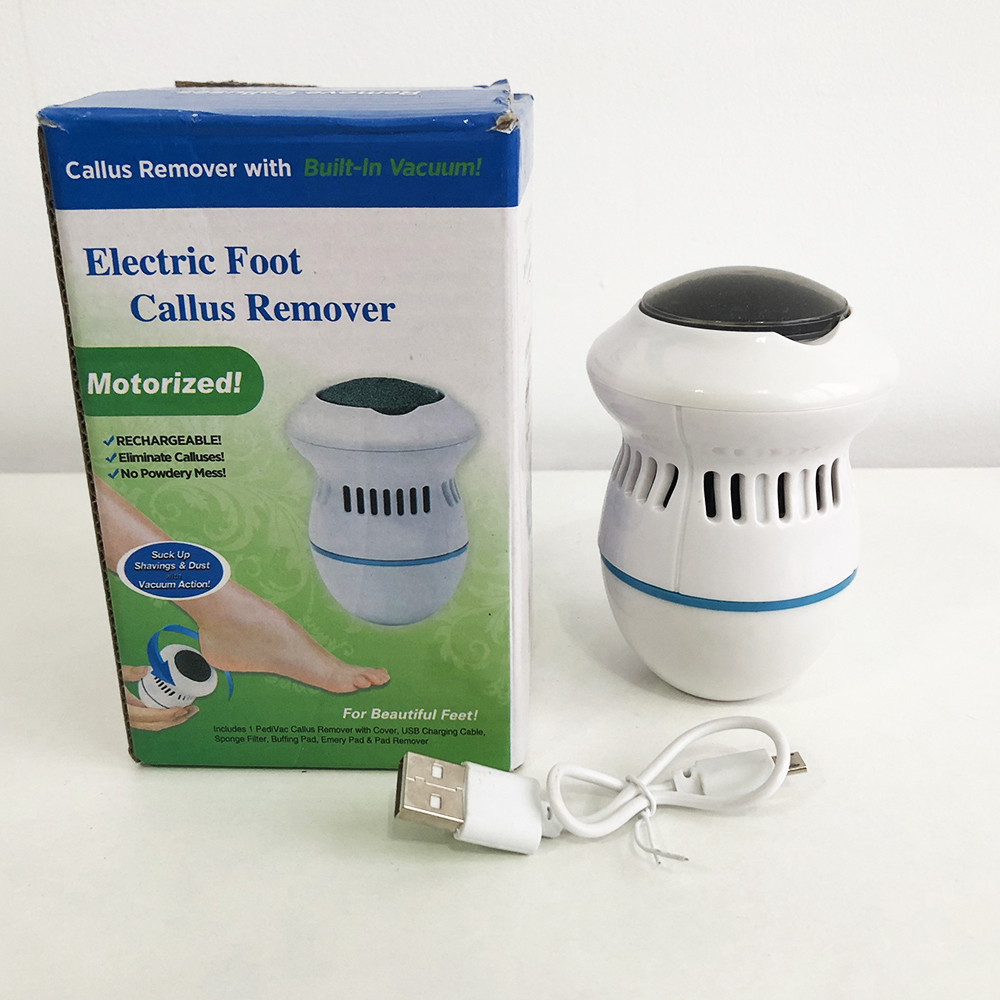 Електрична щітка для п'ят Pedi Vac Callus Remover With | Електропилка OS-778 для педикюру