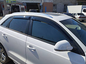 Вітровики, дефлектори вікон Audi Q3 2011-2014 (HIC)