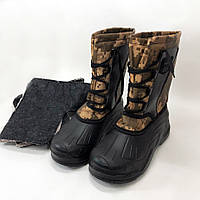 Обувь зимняя рабочая для мужчин Размер 43 (28.5см), Утепленные сапоги резиновые весенние, JA-465 рабочие