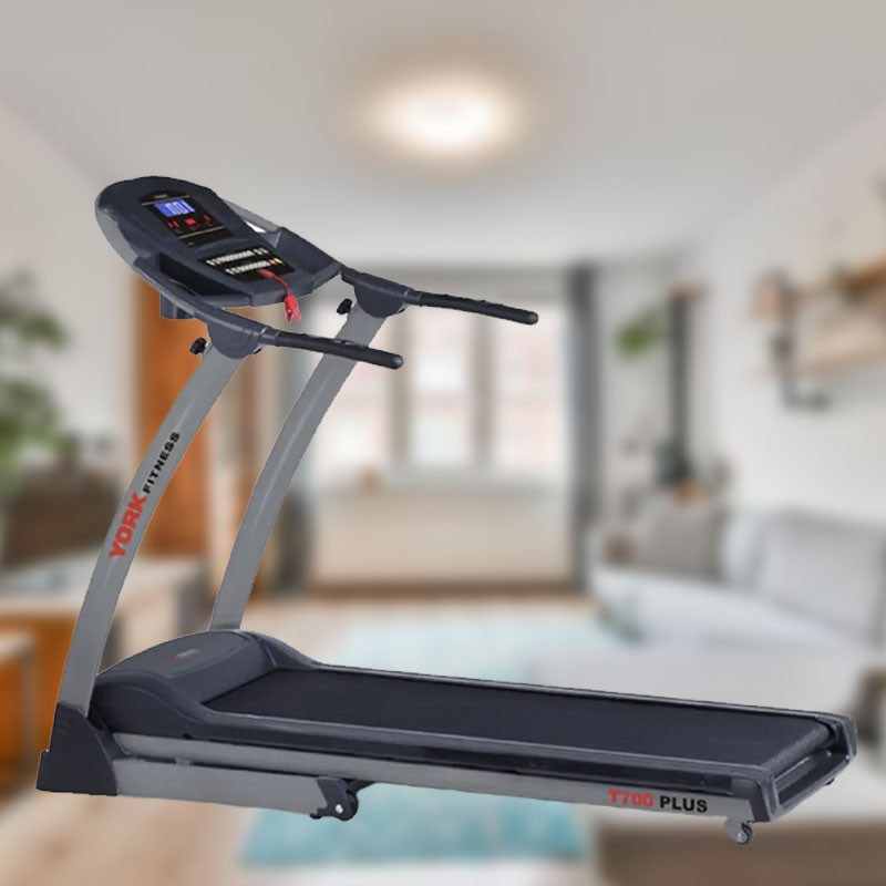 Бігова доріжка York Fitness T700PLUS до 16 км/год. USB, Bluetooth, MP3. Тренажер для бігу в будинку або спортзалі