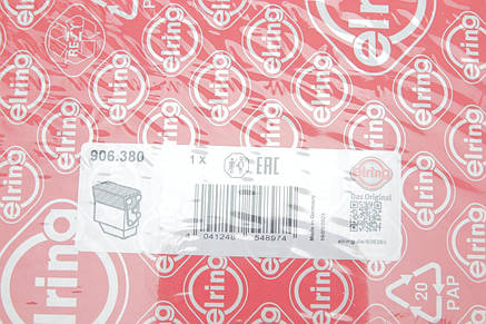 Комплект прокладок верхній Mercedes Sprinter (906) / Vito (W639) 2.2CDI OM651 09- Elring 906380, фото 2