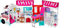 Barbie Барби Спасательный центр Машина скорой помощи Barbie Ambulance and Hospital Playset HKT79