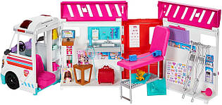 Barbie Барбі Рятувальний центр Машина швидкої допомоги Barbie Ambulance and Hospital Playset HKT79