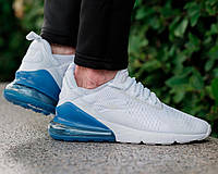 Кроссовки Nike  Air Max 270 - White/Blue кросівки найк 45