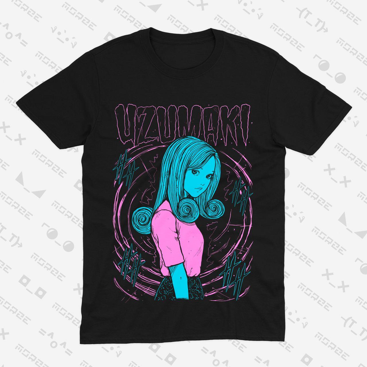 Футболка чорна Morze Junji Ito (Tomie)  V4, фото 1