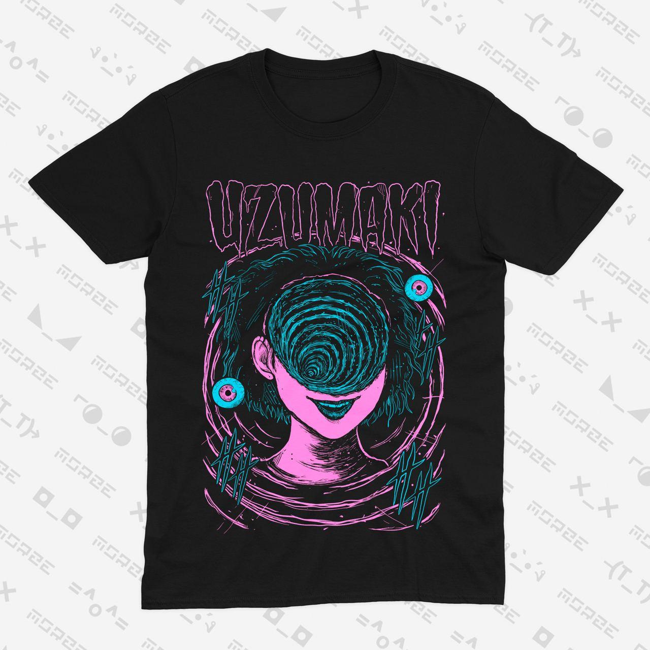 Футболка чорна Morze Junji Ito (Tomie) V5, фото 1