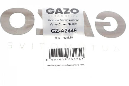Прокладка кришки клапанів Citroen Berlingo / Fiat Scudo / Peugeot Partner 1.9D 98-11 (верх) Gazo GZA2449, фото 3