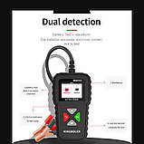 Акумуляторний тестер Kingbolen BM550 plus (6V/12V/24V, SOC, SOH) <unk>, фото 2