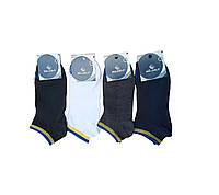 Упаковка коротких носков 12 пар 4 цвета 41-45 размер