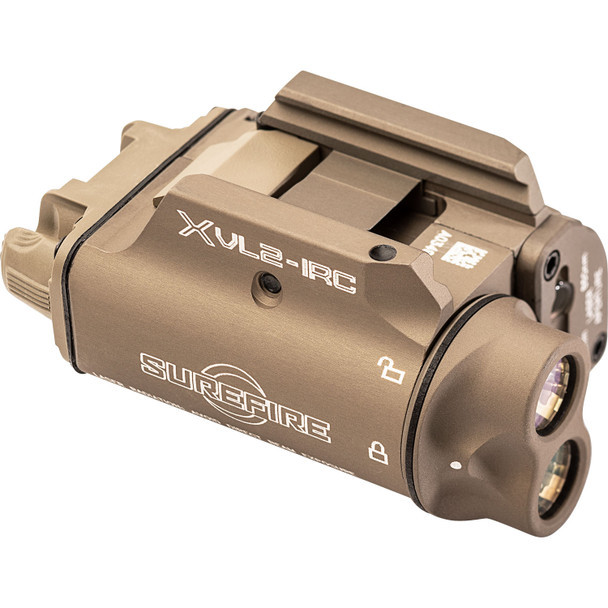 Тактичний модуль освітлення та лазерного прицілювання SureFire XVL2-IRC WeaponLight, Колір:Tan, фото 1
