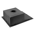 Мийка Kroner Schwarze 6350RHM PVD і змішувач для кухні з висувним виливом Kroner — PVD03918, фото 6