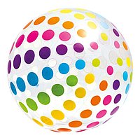 Надувной пляжный мяч с ремкомплектом Adwear Надувний пляжний м'яч з ремкомплектом