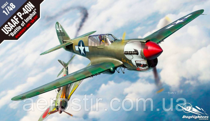 P-40N "Battle of Imphal" 1/48 Academy 12341, фото 1