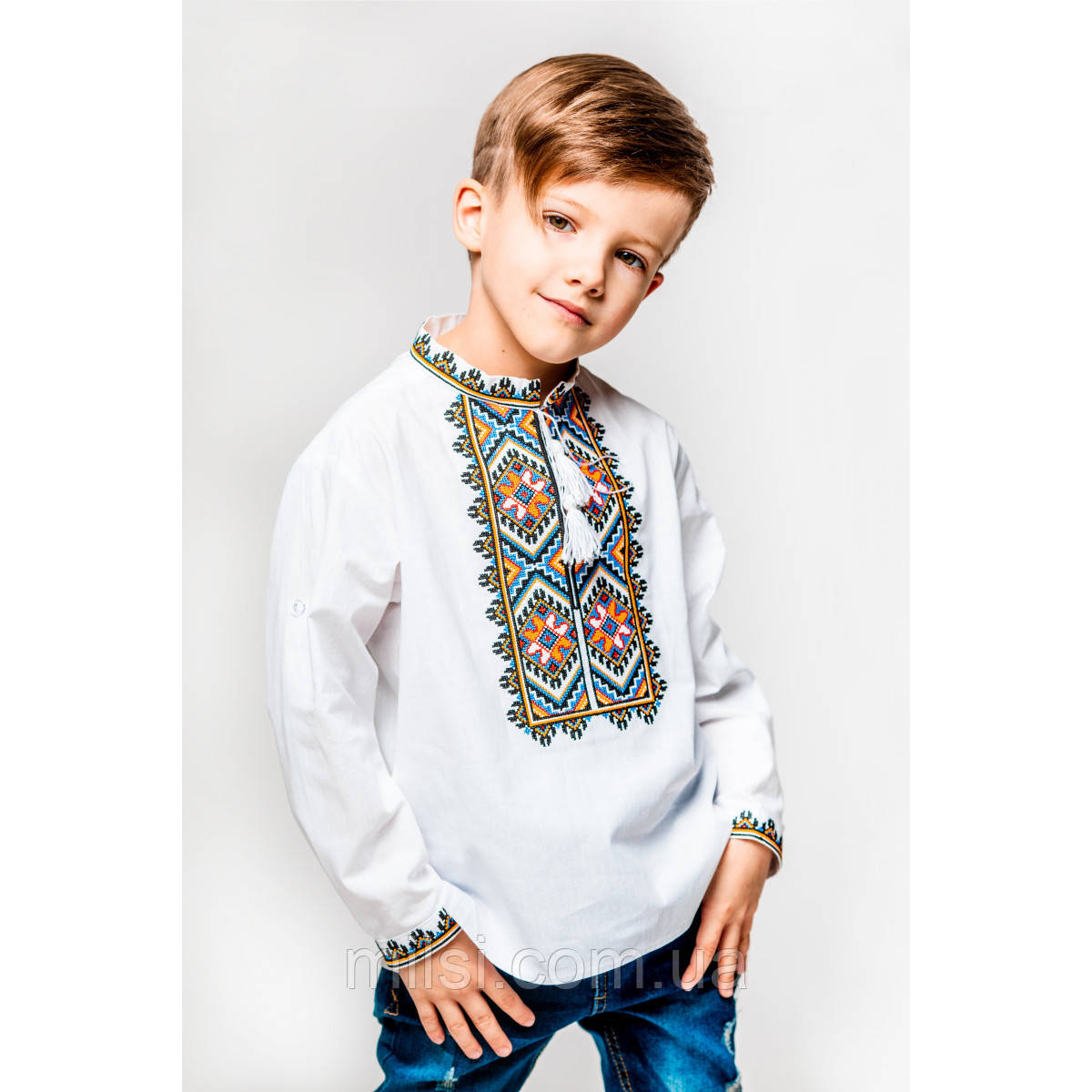 Вишиванка для хлопчика 116 Piccolo "Легінь" 180277