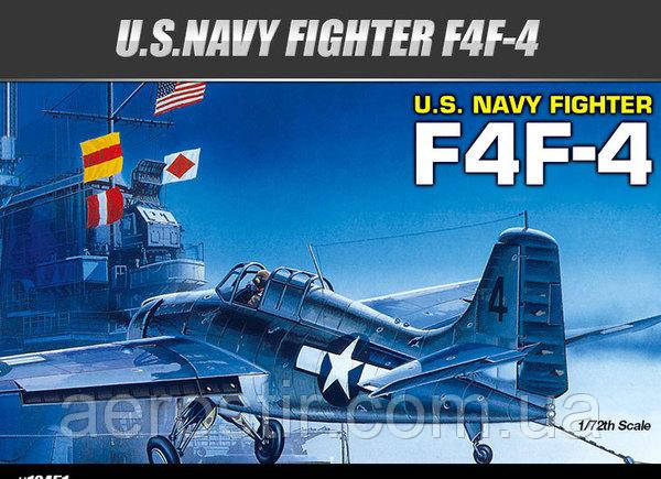 F4F-4 Wildcat 1/72 Academy 12451, фото 1