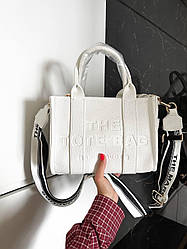 Жіноча сумка шоппер Марк Джейкобс біла Marc Jacobs White