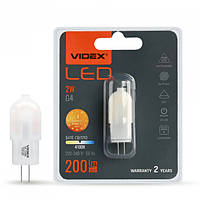 LED лампа VIDEX G4e 2W G4 4100K