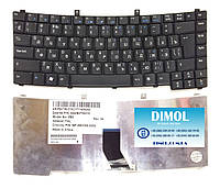 Оригинальная клавиатура для ноутбука Acer TravelMate 2300, 2310, 2340, 2410, 2420 series, ru, black