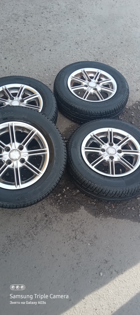 Резина в зборі на Део Ланос 13 радіус б/у (ID#2181586015), цена: 6500 ...