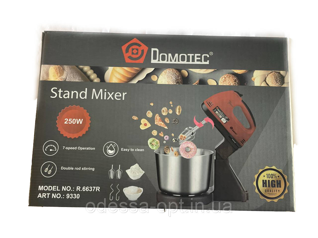 Міксер з чашею Domotec R.6637R