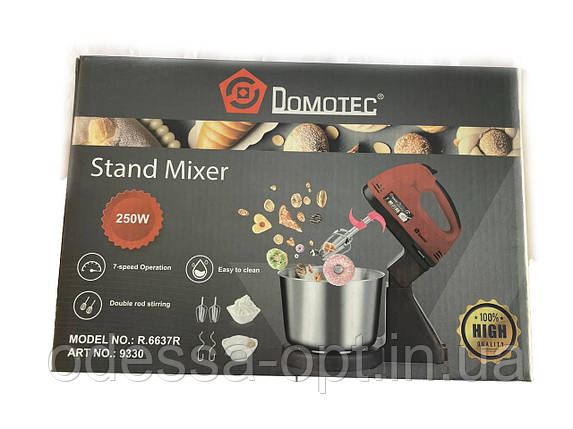 Міксер з чашею Domotec R.6637R, фото 1