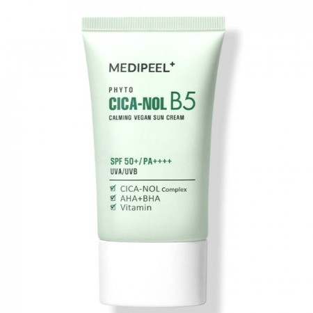 Веганський заспокійливий сонцезахисний крем Medi Peel Phyto Cica 50 мл (821987)